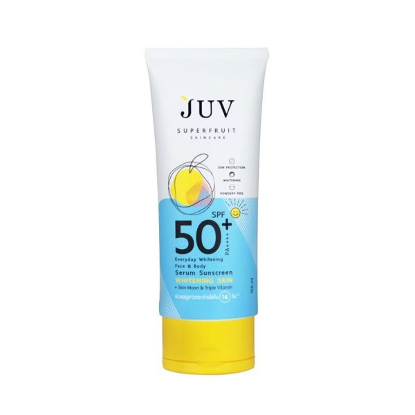 JUV Superfruit serum suncream