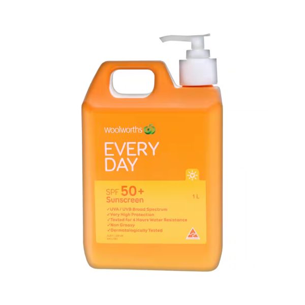 Woolworths Sunscreen SPF 50+ Everyday Lotion