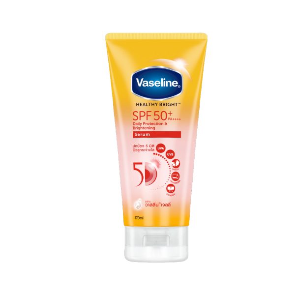 Vaseline Lotion Healthy Bright Daily Protection and Brightening SPF50+ PA++++