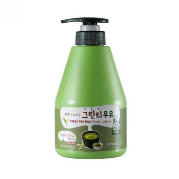 Kwailnara green tea milk body lotion
