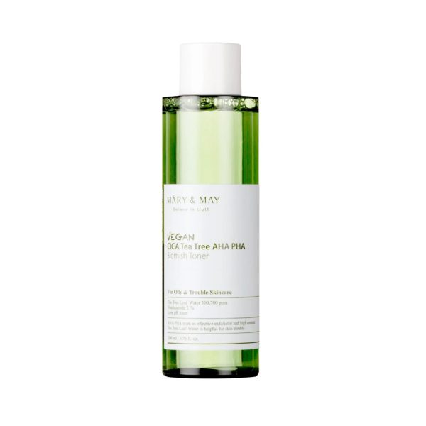 Vegan Cica Tea Tree AHA PHA Blemish Toner