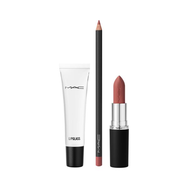 Mac claim to fame lip trio, Velvet teddy, 3 piece set #617 Velvet Teddy  #Velvet teddy