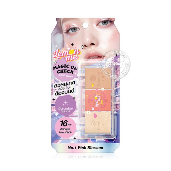 Lemon me cheek blush #1 pink blossoms