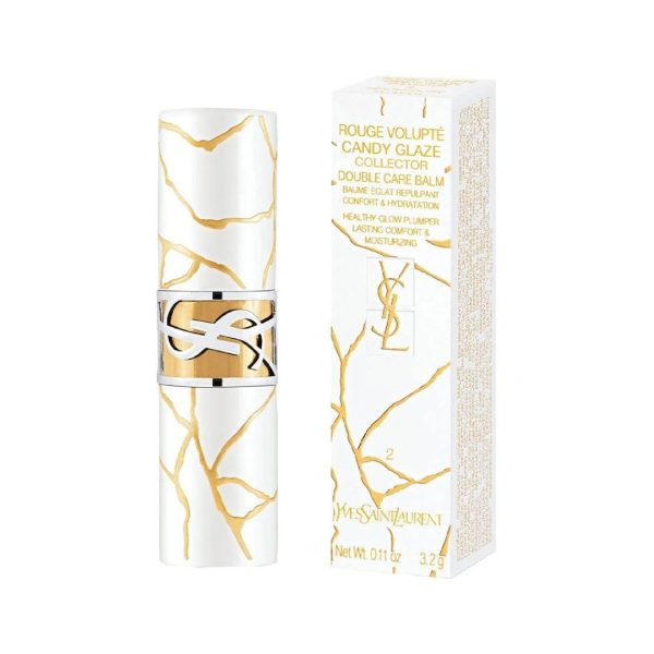 Ysl Rouge Volupté Candy Glaze Collector #2 Healthy-Glow Plumper