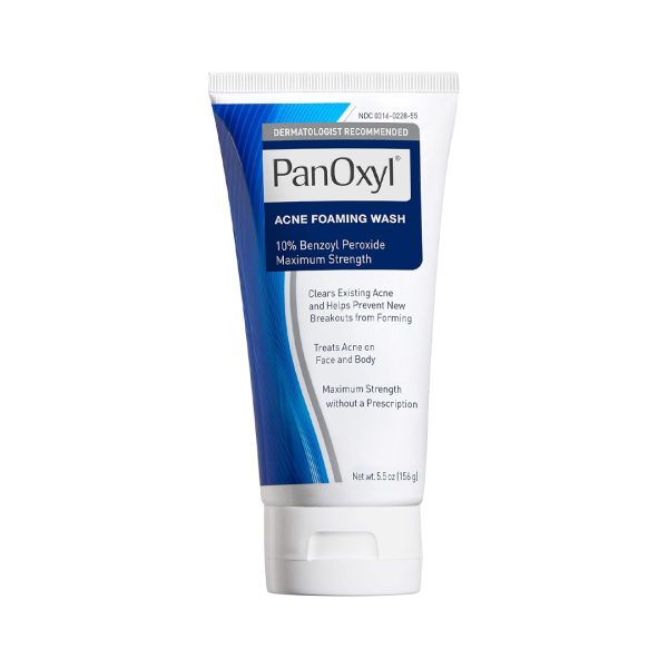 PanOxyl Acne foaming wash 10% Benzoyl Peroxide Maximum Strength