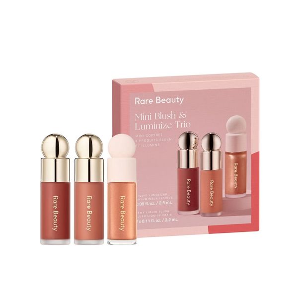 Rare Beauty Mini Blush & Luminize Trio