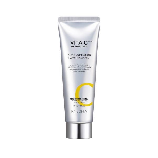 Missha Vita C Foaming cleanser  (120 ml)