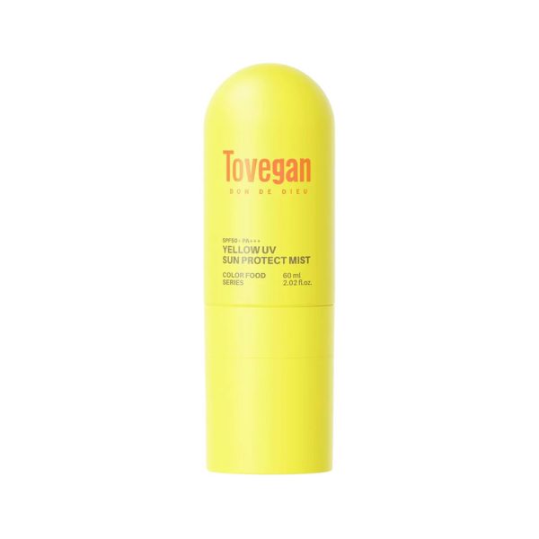 Tovegan Color Food Series Yellow Uv Sun Protect Mist Spf50+ Pa+++