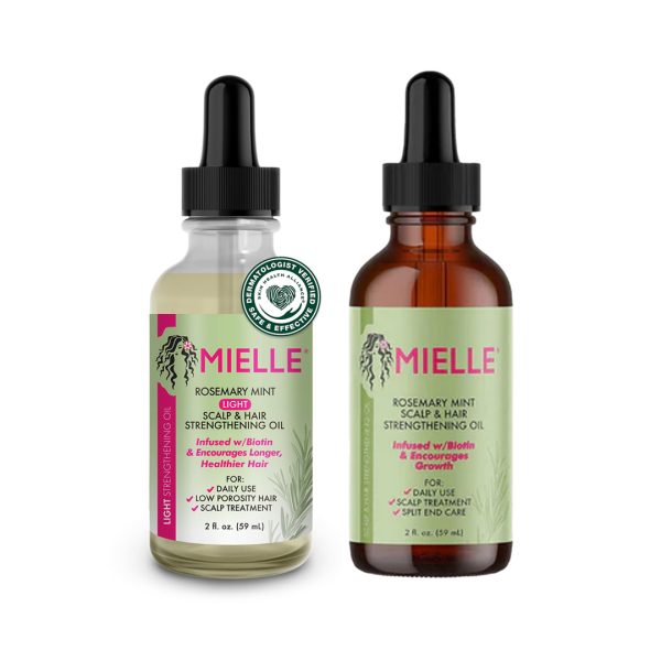 Mielle Rosemary Mint Light Scalp & Hair Strengthening Oil [59ml]