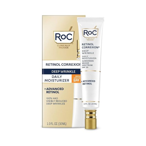 Retinol Correxion Deep Wrinkle Daily Moisturizer Spf30 50ml By RoC