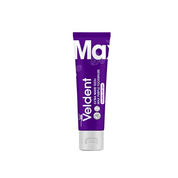 Veldent Toothpaste Extra White Teeth Max Purple