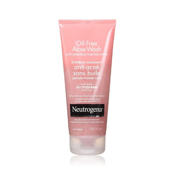 Neutrogena Oil-Free Acne Wash Pink Grapefruit Foaming Scrub