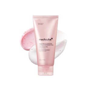 medicube PDRN PINK GLUTATHIONE CAPSULE CLEANSING FOAM